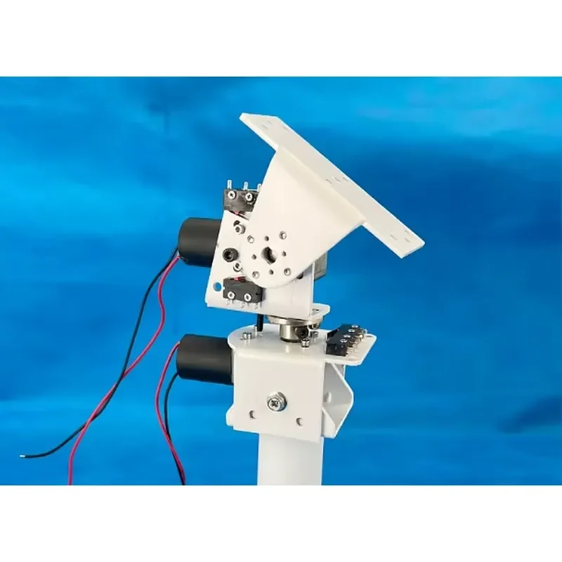 Dual Axis Gimbal Solar Tracker High Torque All Metal X Y Axis Robot Arm Heavy Load DC Motor Monitoring System for DIY Project