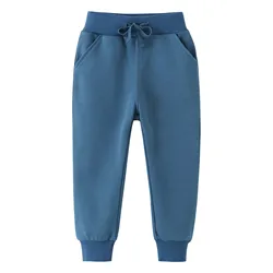 Jumping Meters 2-7T Autumn Spring Children's Trousers Pants Plain Hot Selling Boys Girls Sweatpants Kids Sweatpants