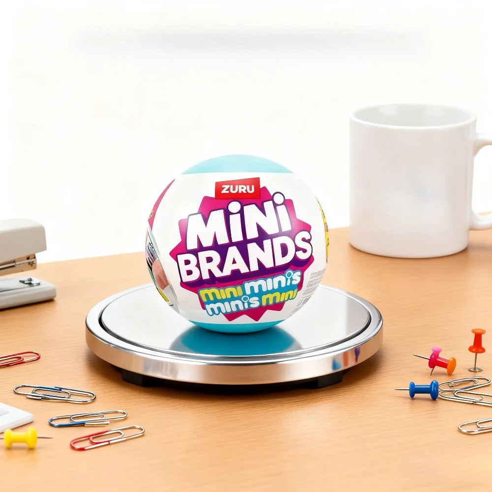 Zuru Mini brand filled refrigerator Mini Display Toy Children's Blind Box Miniature toy Set Girl Gift