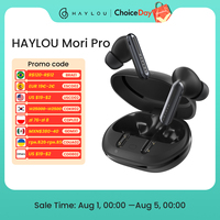 HAYLOU Mori Pro Bluetooth 5.4 Earphones -43dB ANC Active Noise Cancellation Earbuds 6 Mic Wireless Headphones 35H Battery Life