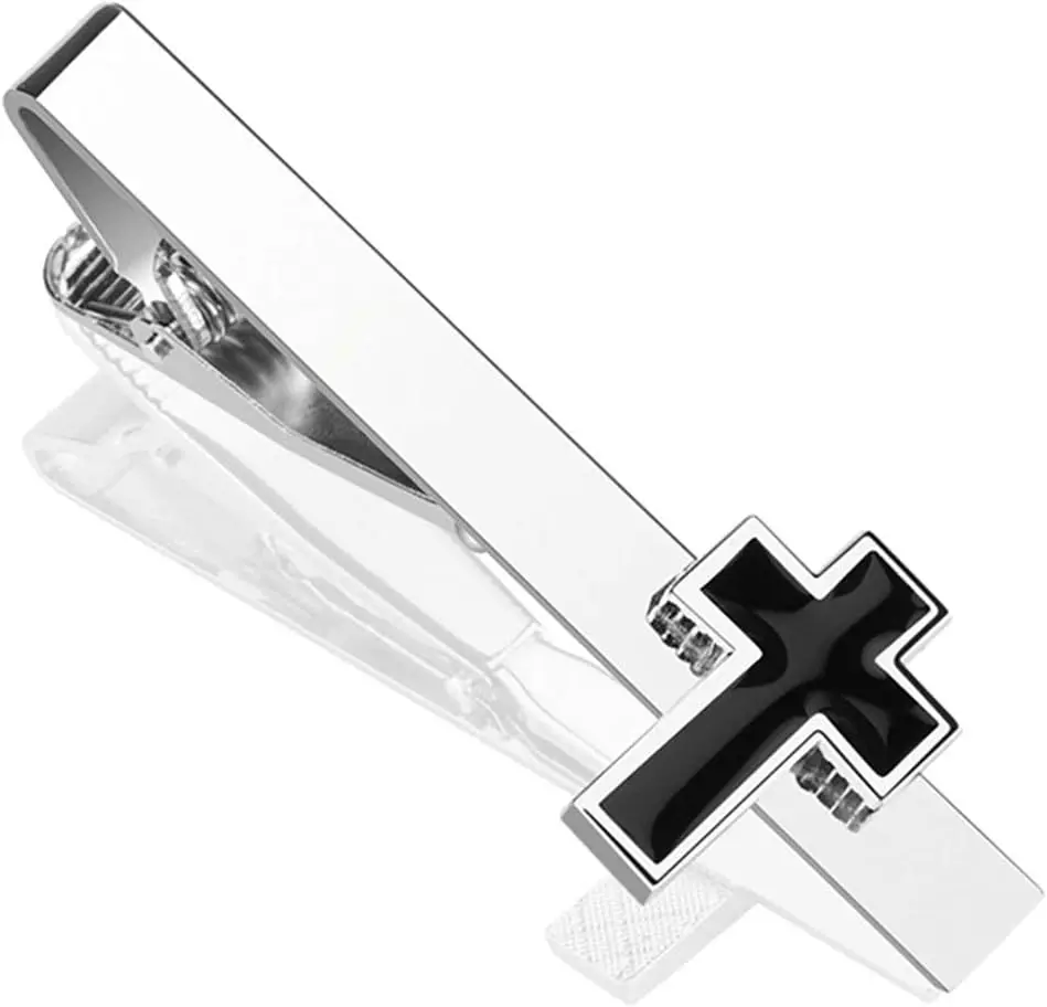 

Silver Tie Clips for Men, Unique Tie Bars and Lapel Pins for Suits Shirts, Jewelry Accessories Gifts