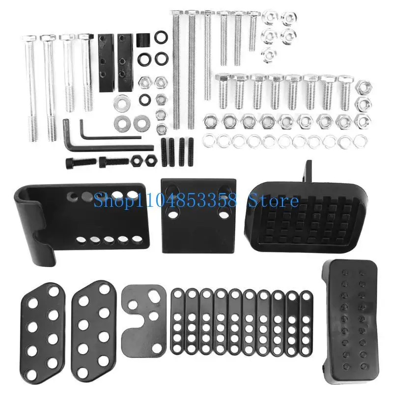 652F Universal Adjustable Car Brake Pedal Extenders for Short Ride On Providing Enhances Reach Simple to Install