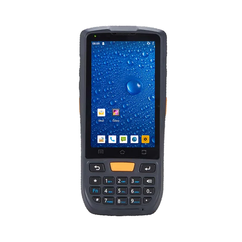 Android PDA 4 Inches Handheld Barcode Scanner Mobile Computer GPS 4G WiFi Handheld Terminal 32MB Memory in Stock