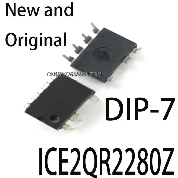 1PCS New and Original  DIP7 ICE2QR2280 DIP 2QR2280Z DIP-7 ICE2QR2280Z