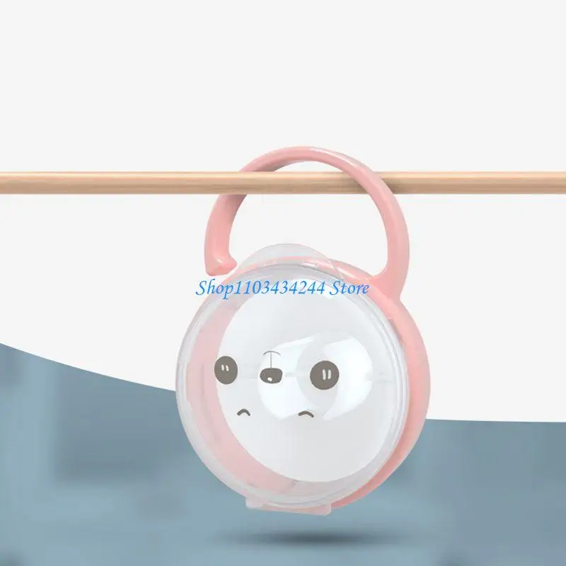 Candy Color Pacifier Nipple Storage Box Soother Container Holder Pacifier Box