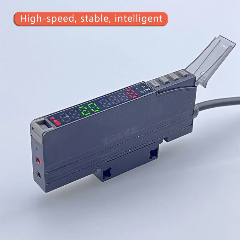 Fiber Optic Sensor Amplifier High Precision 12-24V NPN PNP NA11 FX551 Digital Display Optical Photoelectric Switch GF1-501