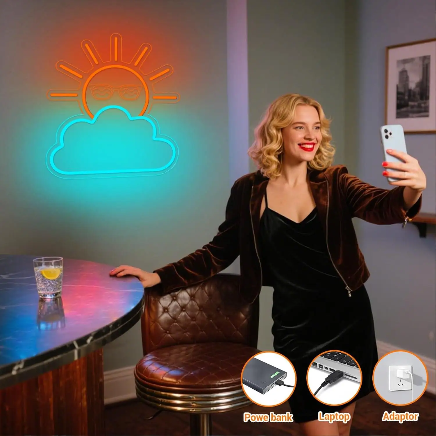 Sonnenaufgang Sonnenuntergang – Lighting Decor Sunrise Bewertung und Preis