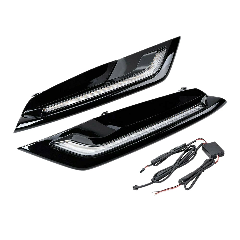 2 szt. Samochodowy przedni zderzak LED DRL Światło do jazdy dziennej Światło przeciwmgielne dla Mazda 3 Axela 2019-2020