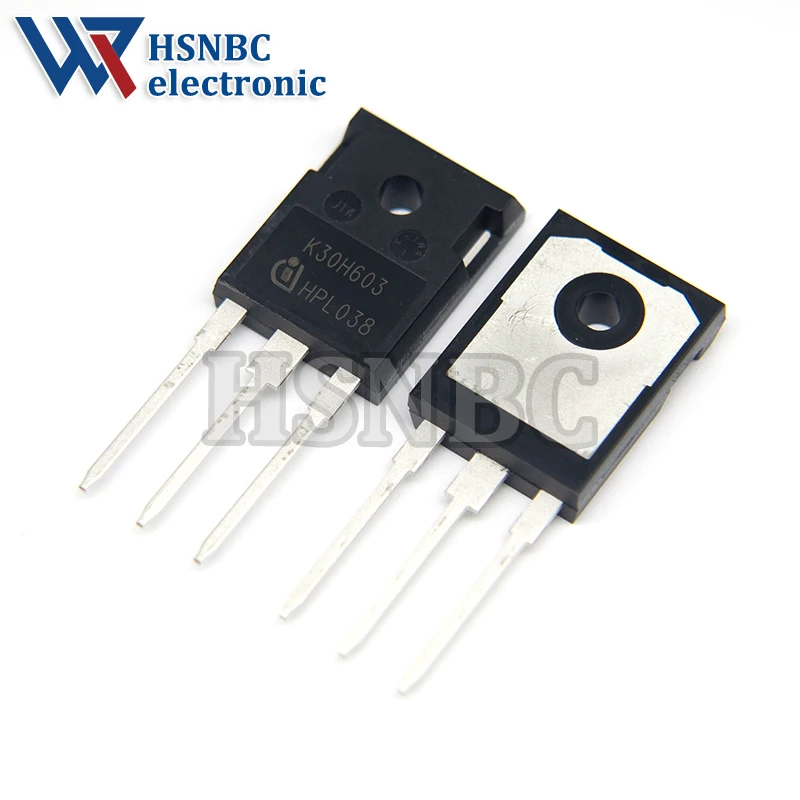 10PCS IKW30N60H3 K30H603 TO-247 30A 600V IGBT Power Transistor 100% New Original