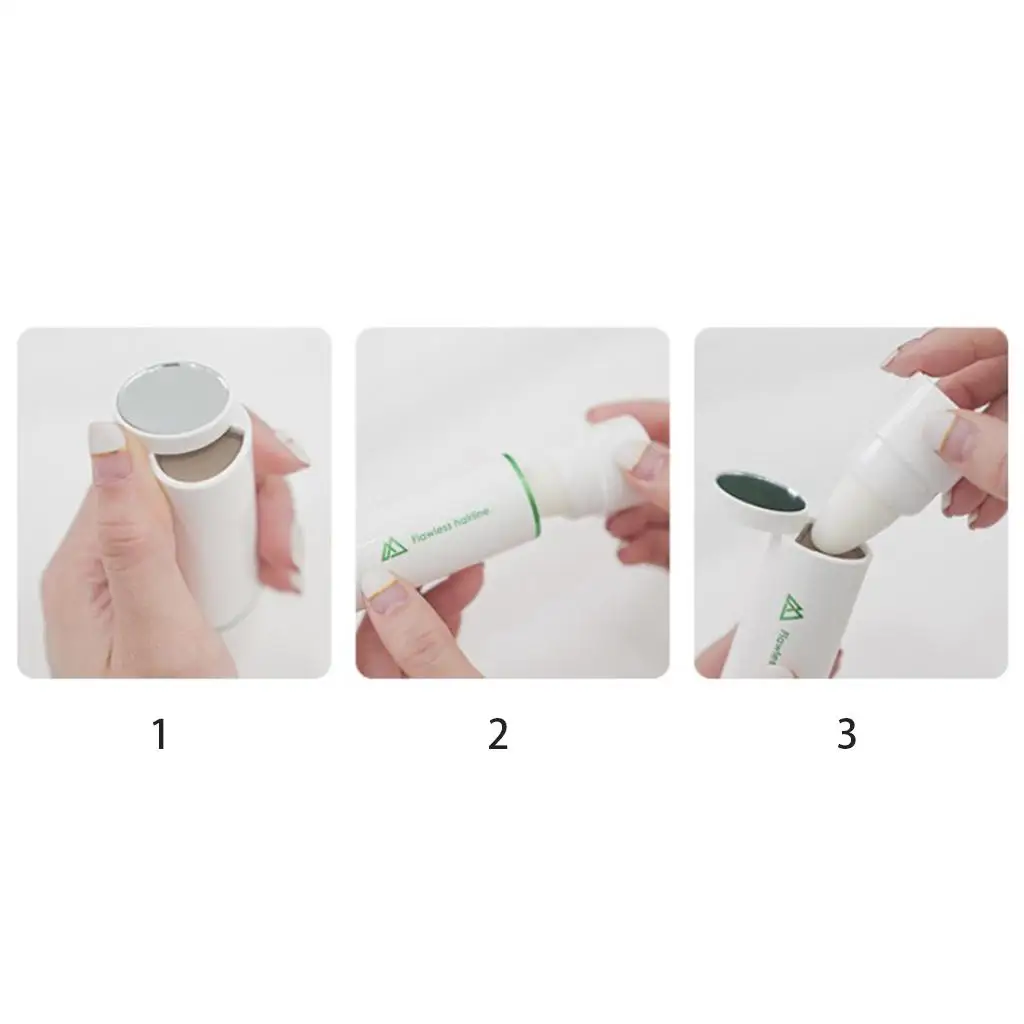 Natural Docile Hair Touch Up Shadow Powder Transpiratie Concealer voor het creëren van wilde haarlijn en delicate wenkbrauwvorm