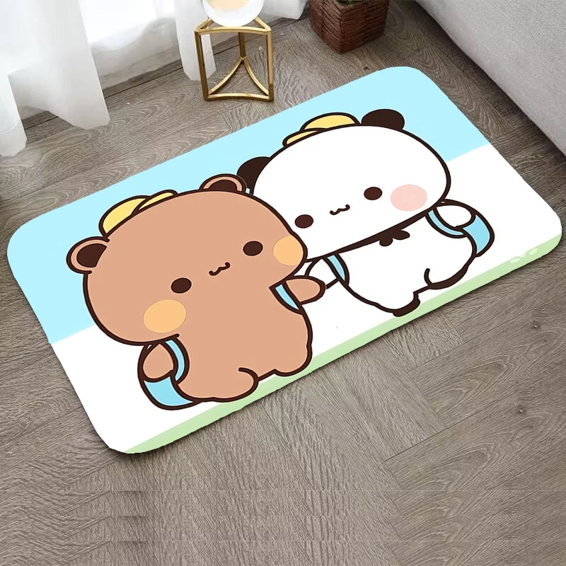 Floor Mats Dudu Bubu Welcome Deal Rugs Children Room Mat Washable Non-slip Kitchen Rug Home Decoration House Entrance Mat Custom