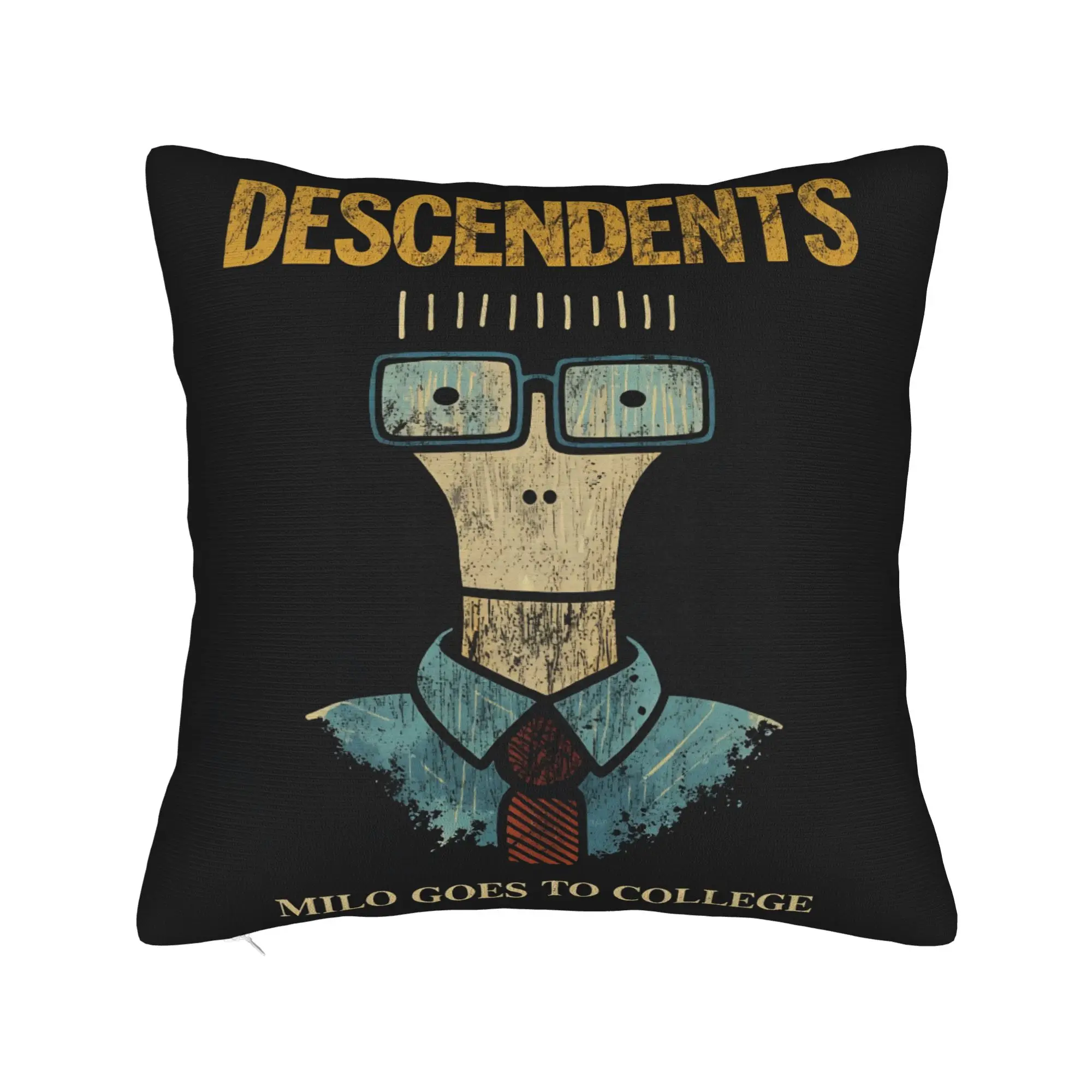 Descendents Milo Goes to College Pillowcases  Fashion Pillow Case For Living Room Sofa Square Pillow Cover