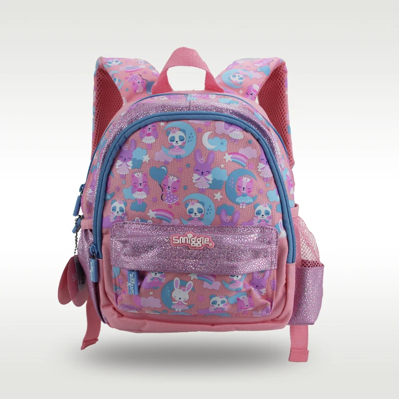 어린이 책가방 여아 배낭 핑크 토끼 어린이 멋진 카와이 11인치 1-3세