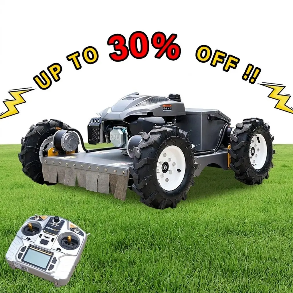 SH-550S High horsepower 23HP remote control climbing 45° intelligent remote control lawn mower factory direct sales