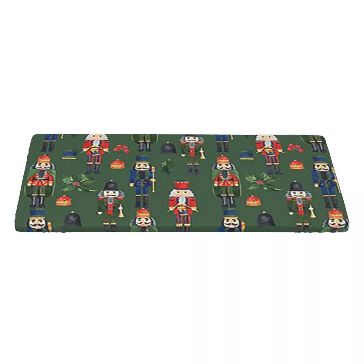 Christmas Nutcrackers Stars Ballerina Violin Custom Rectangular Tablecloth Oilproof Table Cover for Dining Events Table Cloth