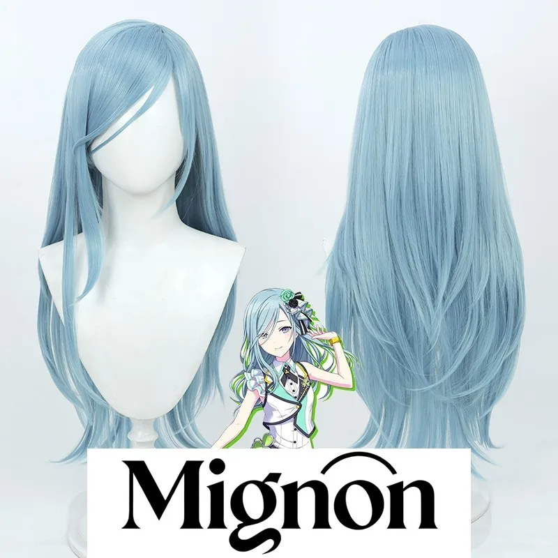 

Project Sekai Colorful Stage Hinosame Shizuku Cosplay Wig Sea Blue Simulated Scalp