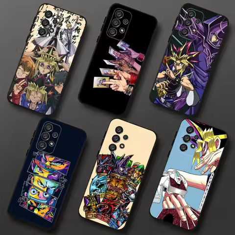 Game Yu-Gi-Oh Phone Case For Samsung Galaxy A20,A21s,A22,A31,A32,A52,A53,A72,73,A80,A91 Soft Black Cover