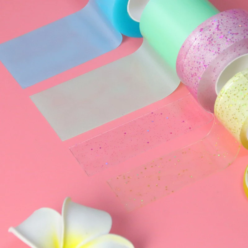 1 セットナノテープ両面ペースト吹きバブル解凍おもちゃステッカーペットナノ接着剤混練音楽吹きバブル