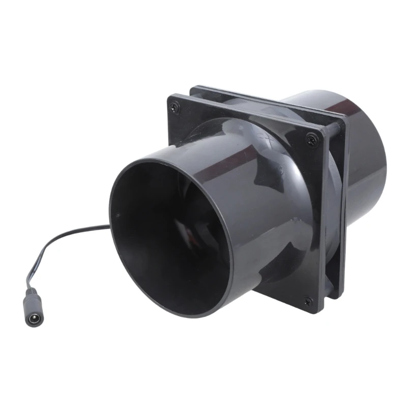 

652F 12cm Duct Fan Powerful Inline Extractor Fan 12V Duct Blower Indoor Air Exhaust Boosters For Workshop Basement Tent