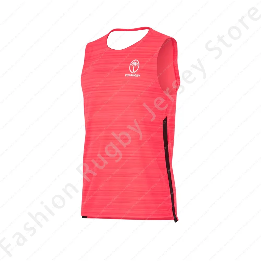 

2025 Fiji Rugby Jersey Home Clothes Training Team Tee Men T Shirt Tank Singlet Top Waistcoat Vest Boys Tracksuit Sportwear Gift