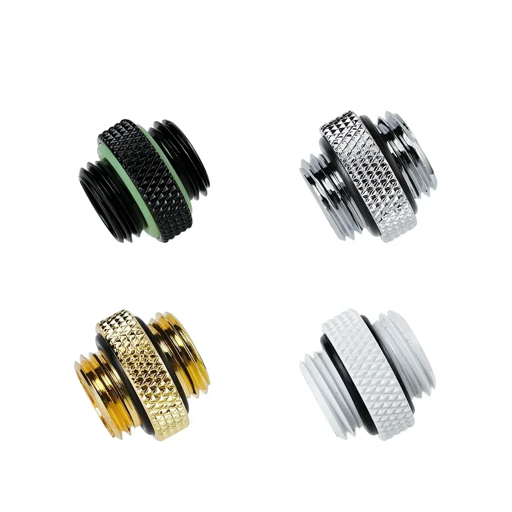 G1/4 "Black, Mini Double External Tooth Connector