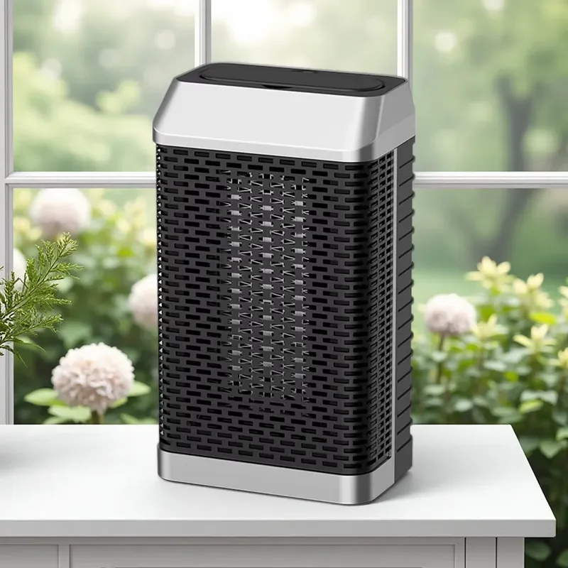 Travel Lightweight Portable Fan Heater Electric Space Heater Easy Carry for Business Trip Dorm Home Office Use