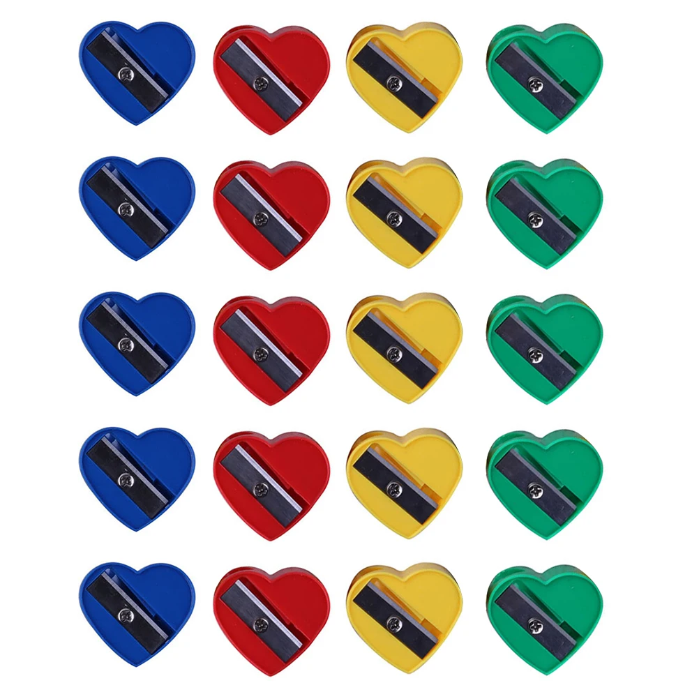 60 Pcs Makeup Sharpener Pencil Eyebrow Sharpening Tool Child Stationery Eyeliner Student Sharpeners Single Hole