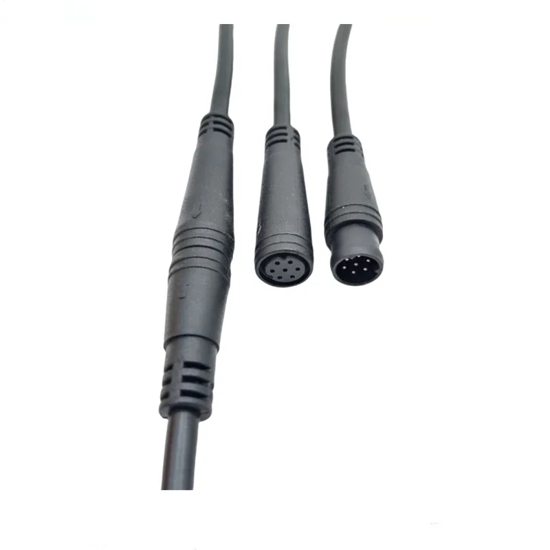 1 set  M8 7-pin male and female connector cable waterproof cable 7-core signal transmission connector
