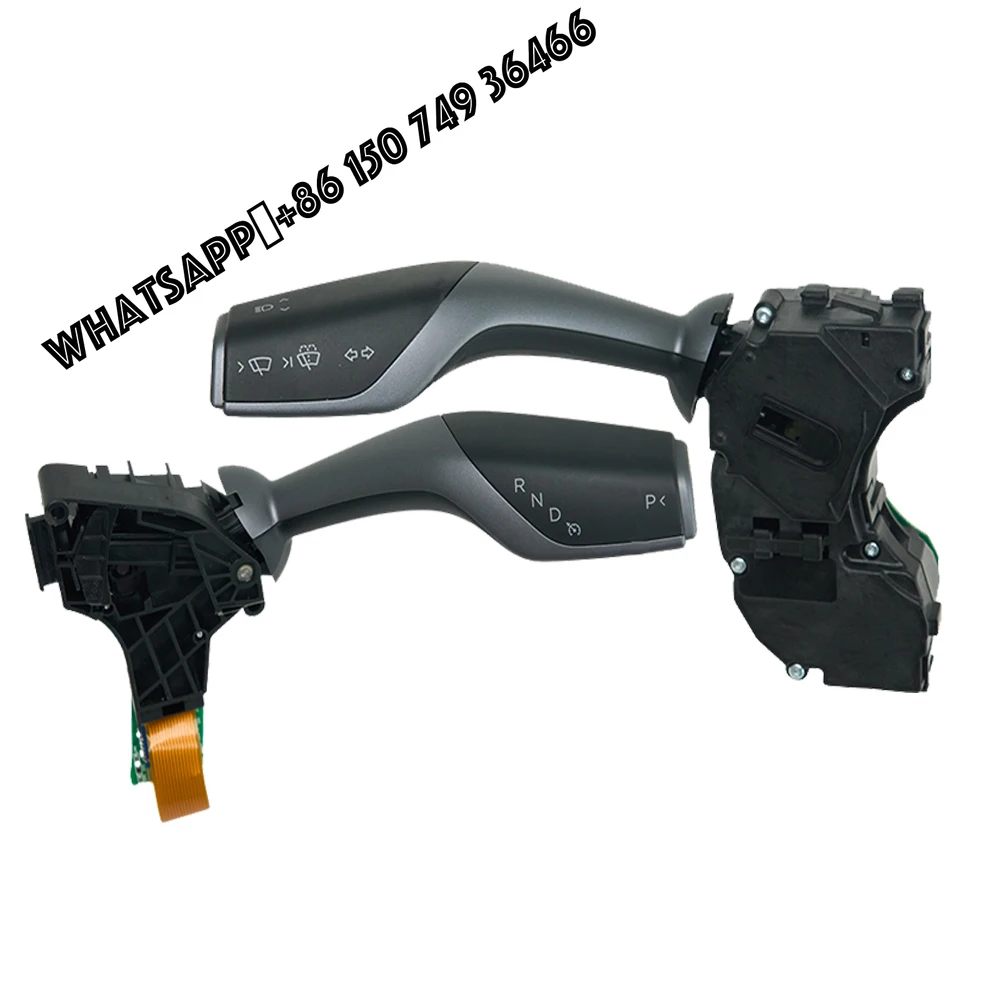 أجزاء السيارة الداخلية عجلة القيادة ذراع السرعة ل تسلا نموذج جديد 3 X S بدوره إشارة سيقان التحكم بار الملحقات #1