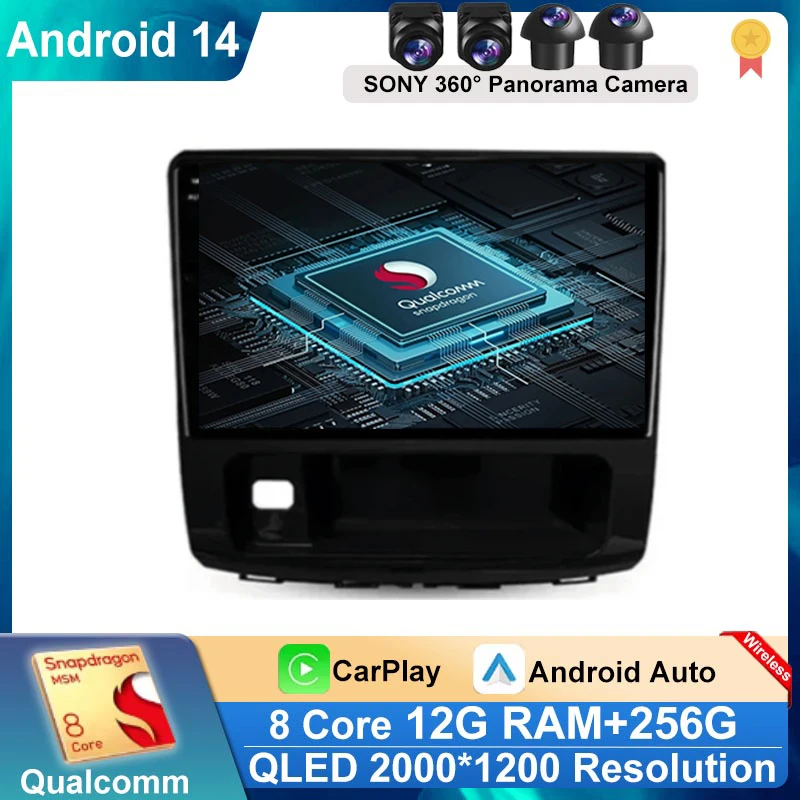 

Android 14 Carplay Auto For GREAT WALL For Haval H9 2014 2015-2020 Navigation GPS Multimedia Player Stereo No 2Din Head Unit Dsp