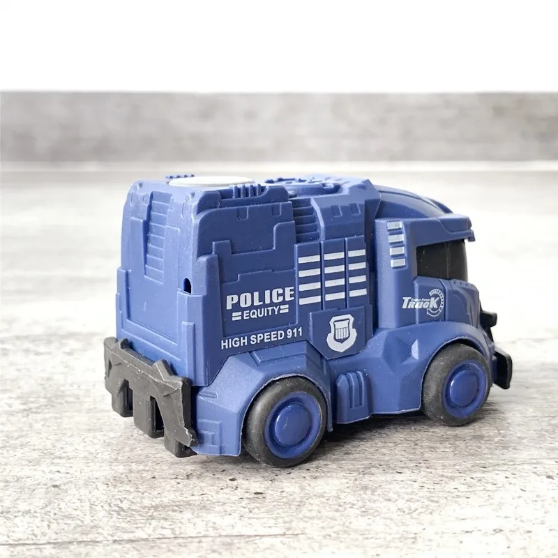 Military Police Vehicles Armored Transportation Inertia Engineering Vehicles Fire Trucks, Children's Toy Cars, Gifts