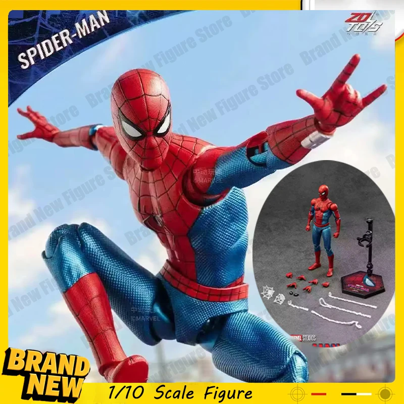 

ZD Toys Spiderman Brand New Day Action Figure Spider-Man Peter Parker Figurine Movie Avengers 18cm Joint Movable Model Kid Toy