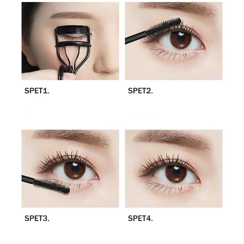 Black Mascara Waterproof Fiber Curling Makeup Not Easy to Smudge Mascara Beauty Cosmetics