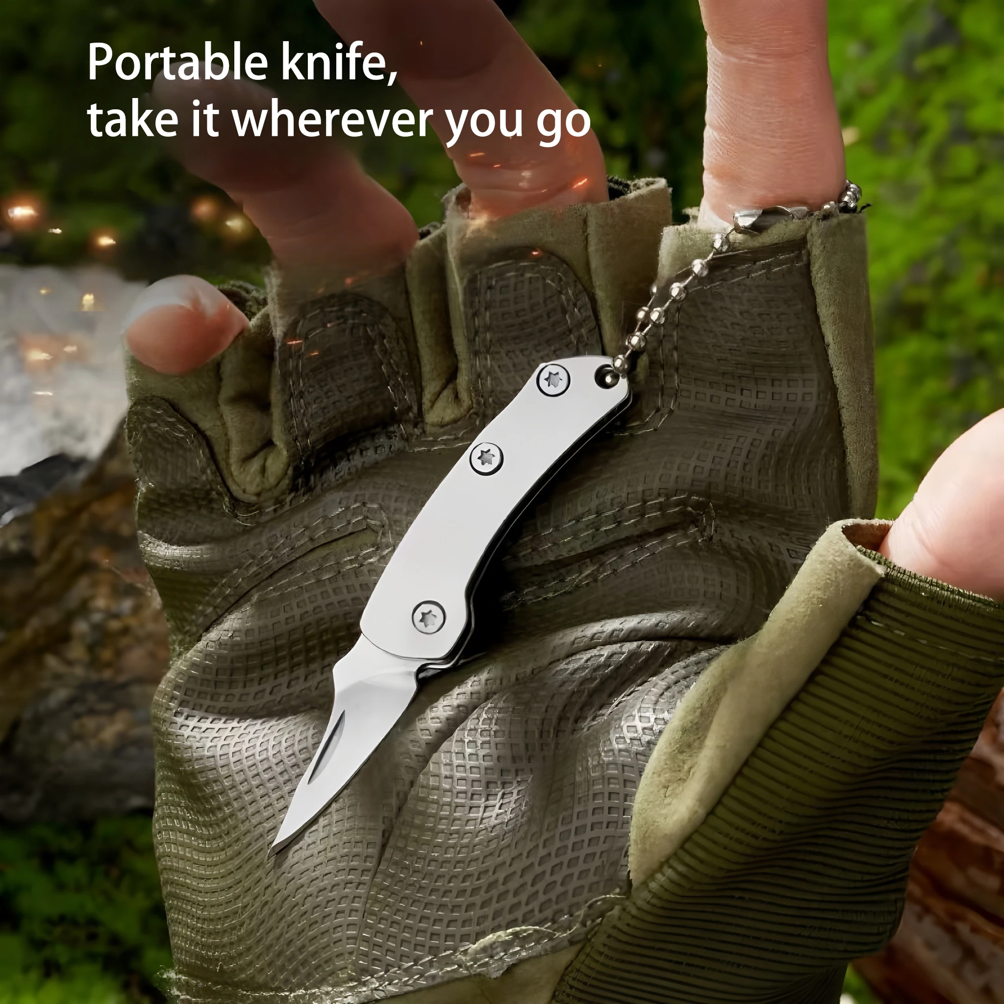 جديد سكين صغير قابل للطي المنزلية فتح سكين سكين للفرد انفصال اكسبرس المفاتيح فائدة أداة أداة تخييم في الهواء الطلق #3