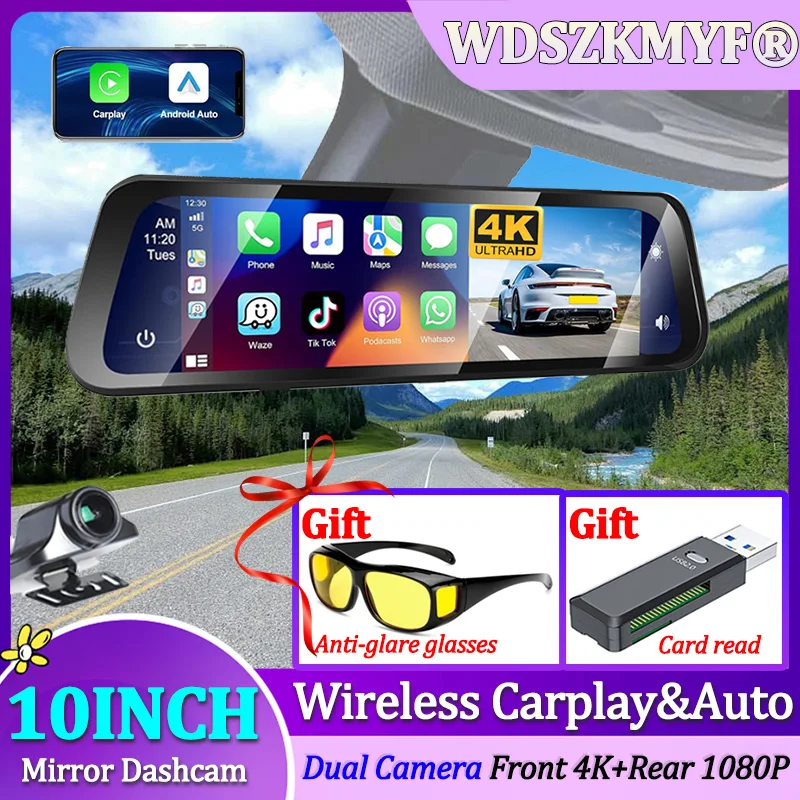 4K Dash Cam For Car…