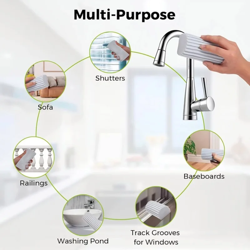 Multifunctional dishwashing PVA Ingyenélő Mágikus Letörölget tisztító sponges újrafelhasználható autó tisztító Ingyenélő konyhai gadgets kiegészítők