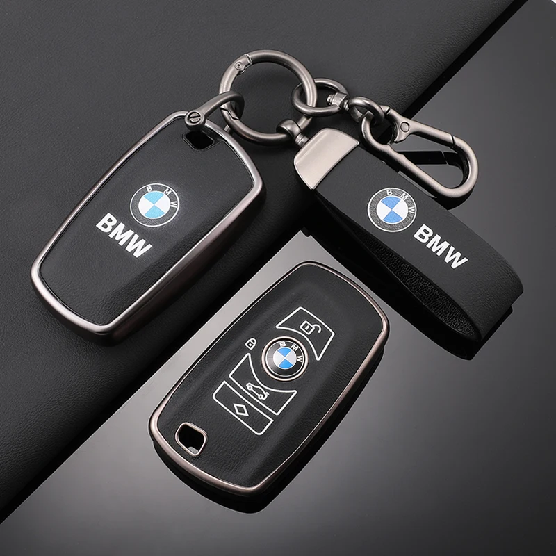 TPU Car Key Case Full Cover For BMW 1 3 5 7 Series X1 X3 X4 X5 F10 F15 F16 F20 F30 F18 F25 M3 M4 E34 Keyless Shell Accessories