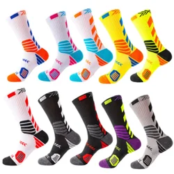 Sports Cycling Socks Breathable Cotton Aero Socks Bicycle Sock Running Hiking Camping Football Basketball Socks Unisex