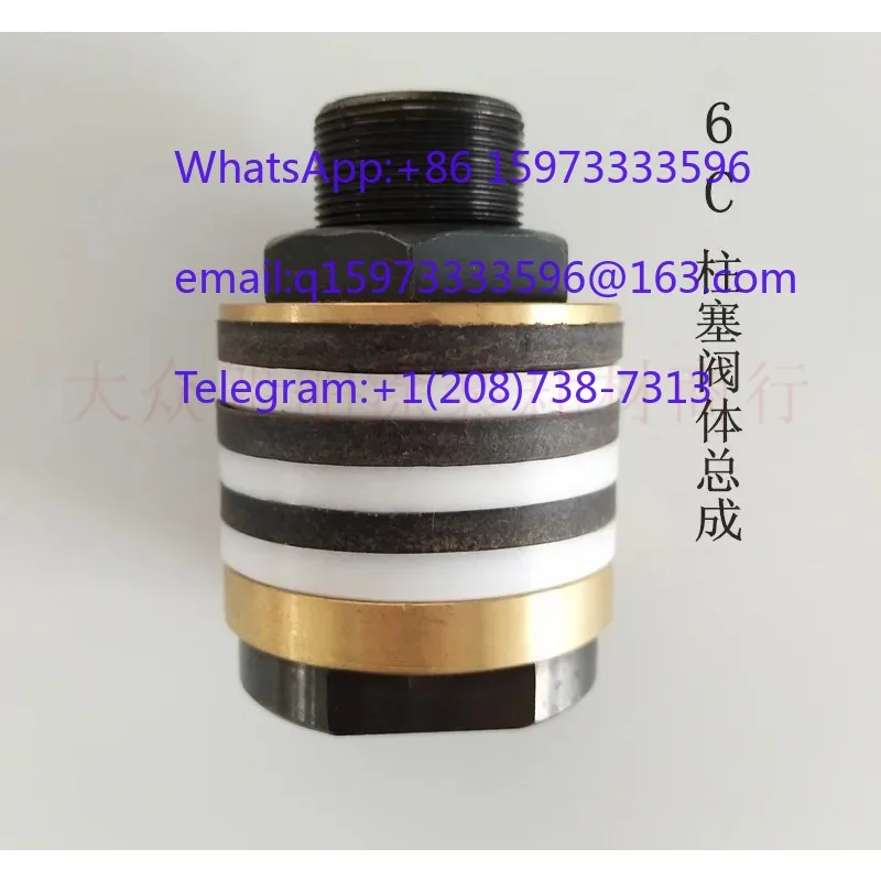 6C 6528K 9C Plunger Rod & Valve Body Assembly Airless Paint Sprayer Spare Parts for Industrial Coating