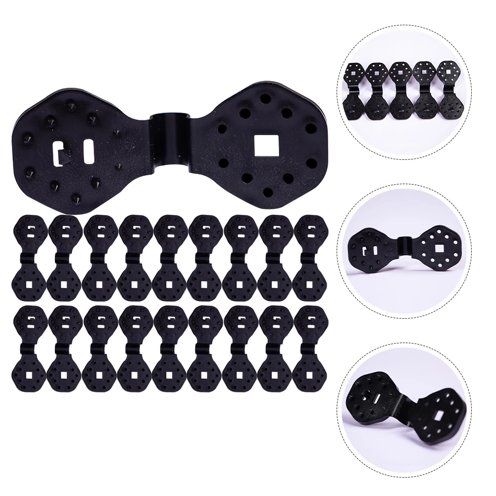 

100 Pcs Shade Net Clip Cloth Plastic Clips Sunshade Clamp for Garden Netting Round Greenhouse