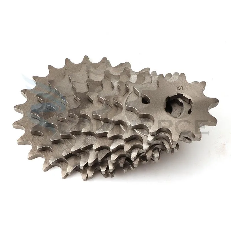 520# 20MM 10 11 12 13 14 15 16 18 19 20 21 22T Tooth Front Engine Sprocket Chain for 150 200 250cc ATV Quad Dirt Bike Motorcycle