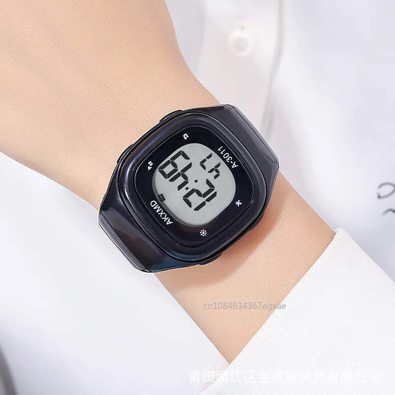 Children Digital Sport's Watch Fashion Kids Watches Boys LED Digital Watch For Kids Children Student Wristwatch Silicone Strap