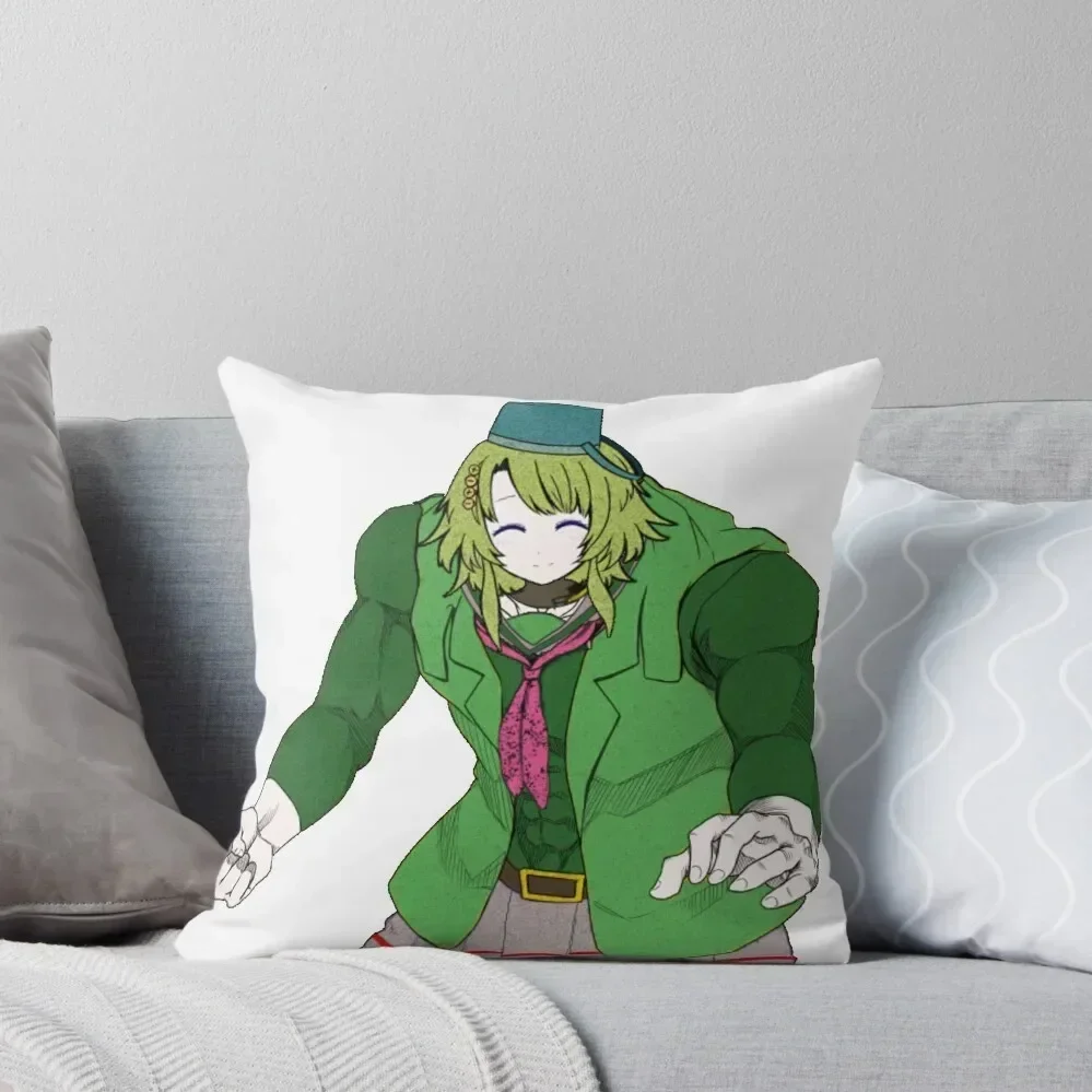 

Buff Kanna Kizuchi Your Turn To Die Throw Pillow Cushions For Sofa Throw Pillow covers for pillows pillow