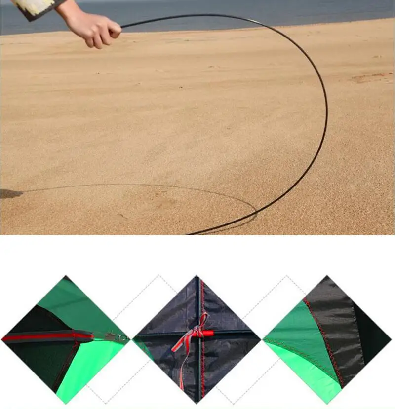 160cm High Quality Primary Stunt Kite Kit with Wheel Line Large Delta Kite Tail Outdoor Toy Kites for Kids Adult Sport Toy Gifts