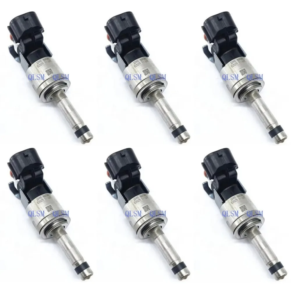 6PCS JT4E-9G929-AA JT4E9G929AA Fuel Injector Nozzle Matching for Ford F-150, Explorer, Lincoln Aviator 2.7L and 3.0L V6 Engines