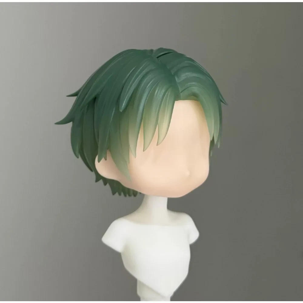Hasumi Keito Ob11 Doll Head Handmade Faceplates Hair 1/12 Bjd Customized Product Anime Game Cosplay Toy