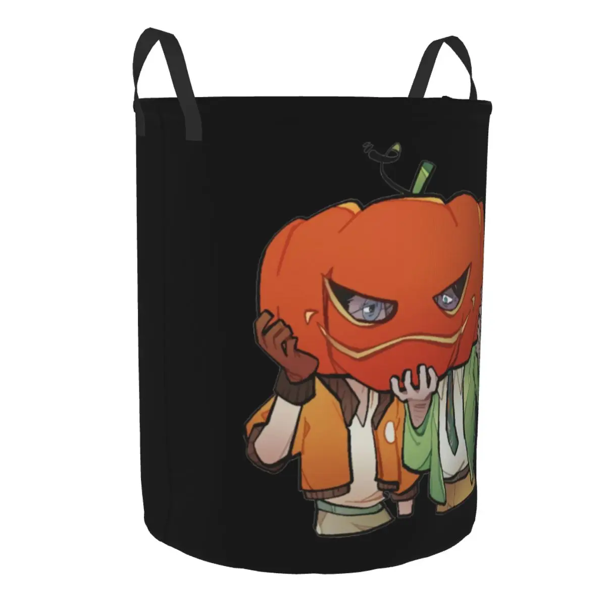 Disco Elysium Gaming Laundry Basket Harrier Du Bois and Kim Kitsuragi Clothes Toy Hamper Storage Bin for Kids Nursery