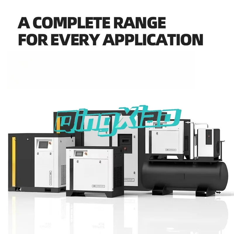 1Kw Single Phase Screw Air Compressor Portable Stable For Auto Repair Shop Tire Inflation Tyre Changer And Spray Gun Application