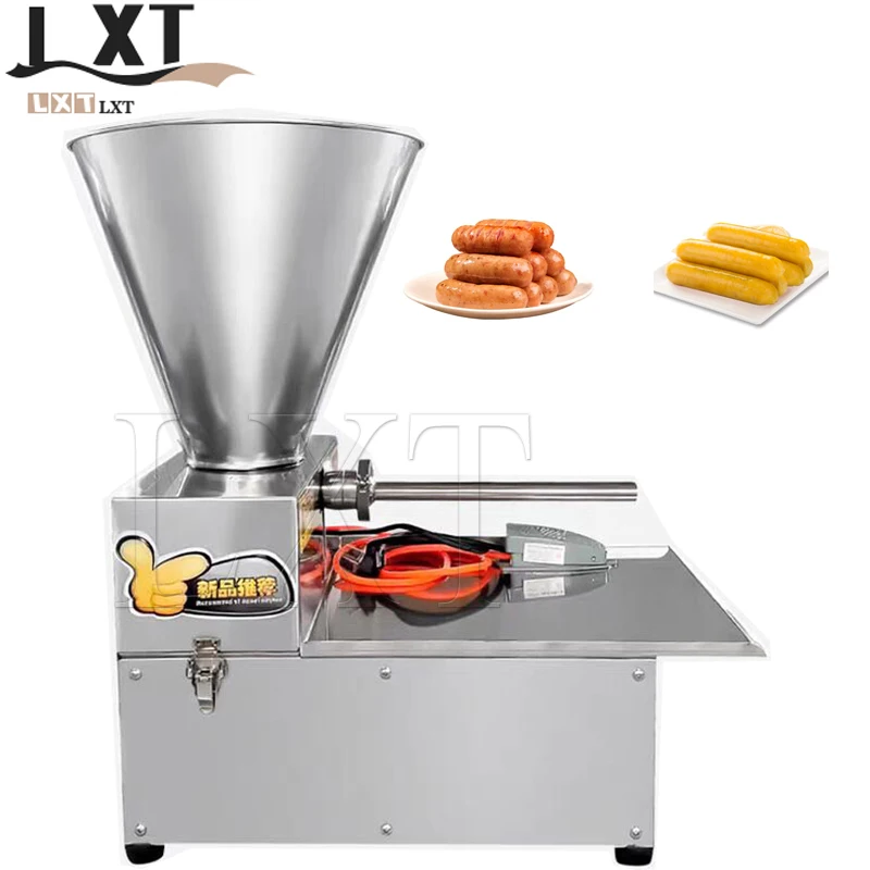 

Электрическая машина для наполнения колбас из нержавеющей стали, настольная машина для наполнения мяса