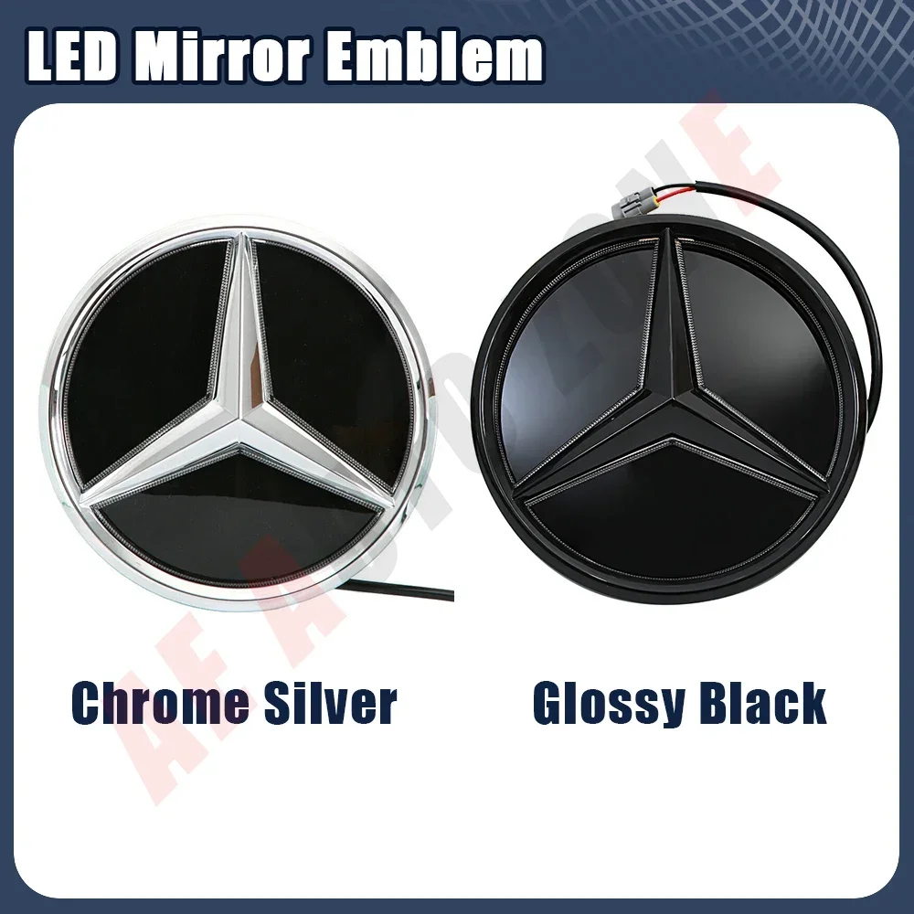 

Car Sticker 2025 Hot For Benz For Mercedes Benz W205 W177 W217 R231 W118 C257 H247 X247Car Front Grilled Star Emblem Logo Badge